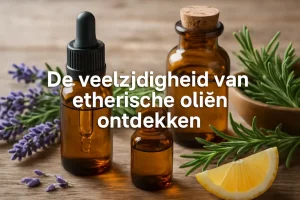 De veelzijdigheid van etherische oliën ontdekken